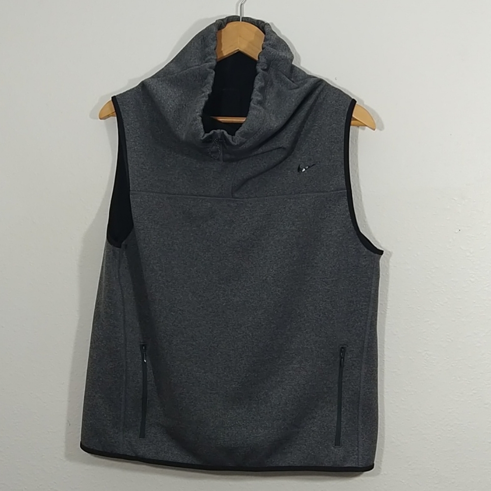 Nike Cowl Funnel Drawstring Neck Shirt Therma-Fit